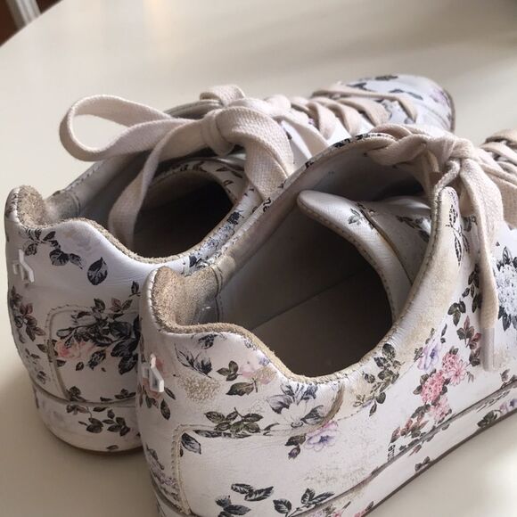 RAG AND BONE GARDEN FLORAL RB1 SNEAKERS LADIES SIZE 39 US 9 SHOES CASUAL GUC - Picture 4 of 5